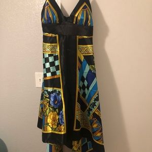 Vibrant print dress